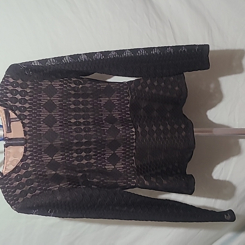 BCBG Maxazria peplum top